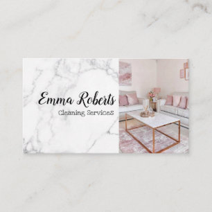 Reinigingsdiensten Visitekaartje voor Maid Servi