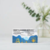 Reinigingsdiensten | Zeep Sud | Schoonmaakmiddelen Visitekaartje (Staand voorkant)