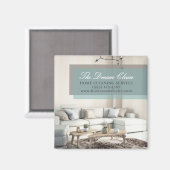 Reinigingshuis - schoonmaakservice Modern Magneet (Voorkant / Achterkant)