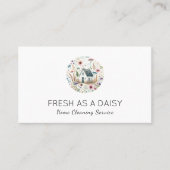 Reinigingshuis - schoonmaakservice Modern Visitekaartje (Voorkant)