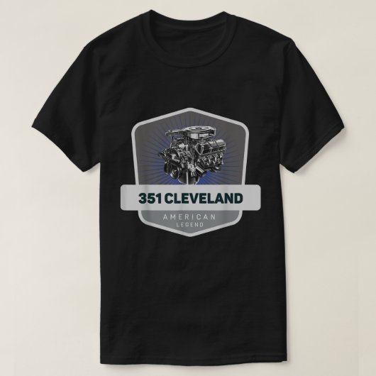 Reinigingsmachine en V8 Spierkraan Legend Engine R T-shirt (Design voorkant)
