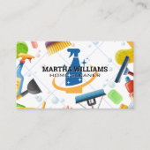 Reinigingsnevel | Tile Soap Bubbles en tools Visitekaartje (Voorkant)