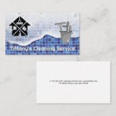 Reinigingsproducten | zeep | Home Services Visitekaartje (Voorkant / Achterkant)