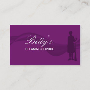 Reinigingsservice Visitekaartje