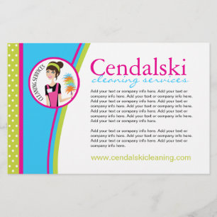 Reinigingsservicelager Flyer