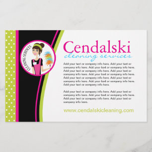 Reinigingsservicelager Flyer