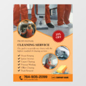 Reinigingsservices Ramensticker Raamsticker (Vel)