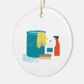 Reinigingstoestellen Keramisch Ornament (Links)