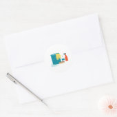 Reinigingstoestellen Ronde Sticker (Envelop)