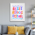 RÉINITIALISER REFOCUS REDÉMARRER Lettres de bulles<br><div class="desc">L'art fait main pour vous ! Ajoutez votre propre texte, changez aussi la couleur arrière - plan. Sélectionnez la taille de l'impression à l'aide du menu déroulant ci-dessus, et vous pouvez cliquer sur le bouton "modifier la conception" pour customiser l'illustration pour qu'elle s'adapte à n'importe quelle taille de papier. Achetez...</div>