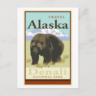 Reis Alaska Briefkaart