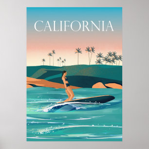 Reis Art California Reis Poster
