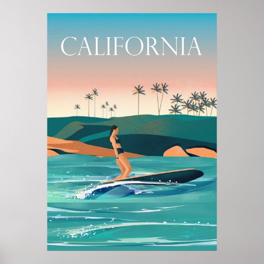 Reis Art California Reis Poster (Voorkant)