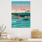 Reis Art California Reis Poster (Keuken)