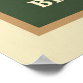 Reis Australië, stranden bellen Poster (Hoek)