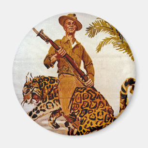 Reis? Avontuur? Doe mee met de mariniers. Magneet