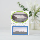 reis briefkaart (Staand voorkant)