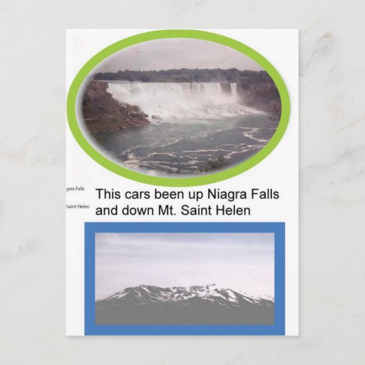 reis briefkaart (Voorkant)