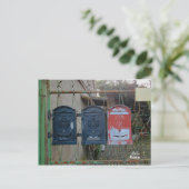 Reis | Brievenbussen Italië - Rome Briefkaart (Staand voorkant)