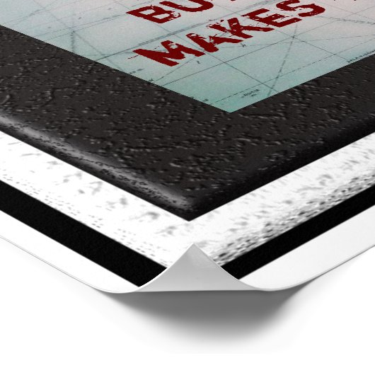 Reis citaat - poster (Hoek)