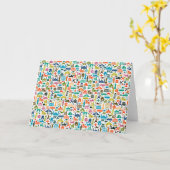 Reis de wereld kaart (Gele Bloem)