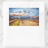 Reis de wereld Stickers (Tas)