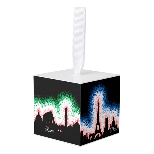 Reis de World Holiday Ornament (Voorkant hoekig)