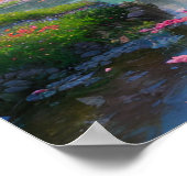 Reis door Cherry Blossom Bliss Poster (Hoek)