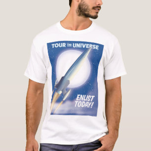 Reis door het Universum! Schrijf je vandaag in! T-shirt