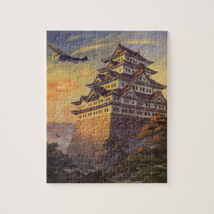 Reis door Japan, Japanse Pagode Vliegtuig Legpuzzel