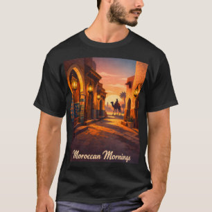 Reis door Marokko in vintage stijl - Marokkaanse o T-shirt