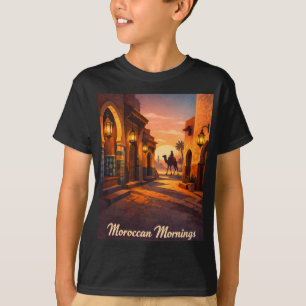 Reis door Marokko in vintage stijl - Marokkaanse o T-shirt