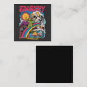 Reis, esthetische schedel,  paddenstoel informatiekaartje (Voorkant / Achterkant)