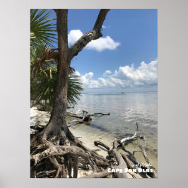 Reis | Florida - Cape San Blas-strand Poster