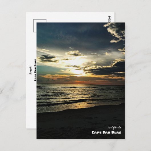 Reis | Florida - Cape San Blas Sunset Briefkaart (Voorkant / Achterkant)