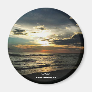 Reis Florida Cape San Blas Sunset Magneet