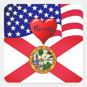 Reis Florida Liefde Sticker