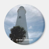 Reis | Florida - St. Marks Lighthouse Magneet (Voorkant)