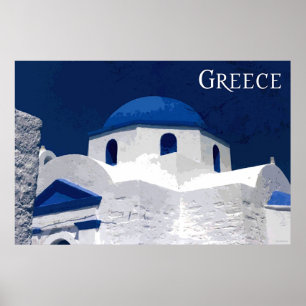 Reis Griekenland Poster