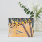  reis Hawaii Briefkaart (Staand voorkant)