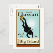 Reis Hawaii Briefkaart (Voorkant / Achterkant)