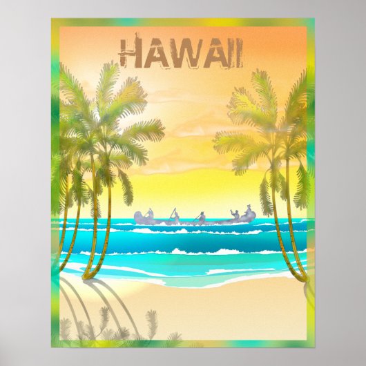  reis Hawaii Poster (Voorkant)