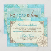 Reis Huwelijksaccommodatiekaart Kaart (Voorkant / Achterkant)