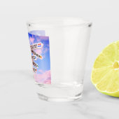 Reis iemand? shot glas (Rechts)