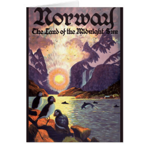 Reis in het verleden, Noorwegen Fjord Land van de 