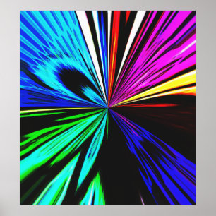 Reis in kleur poster