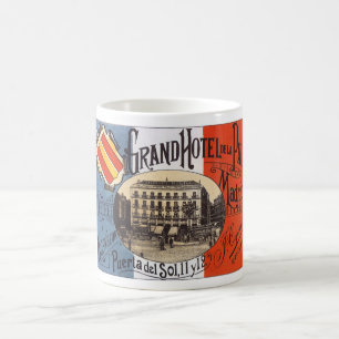 Reis in stijl, Grand Hotel Paix, Madrid, Spanje Koffiemok