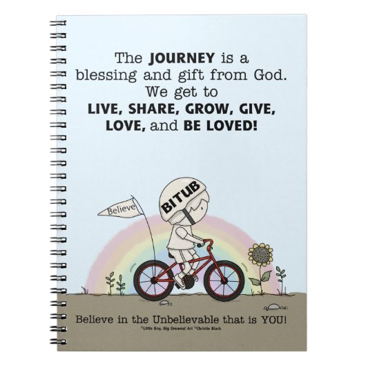 Reis is een cadeau notitieboek (Voorkant)