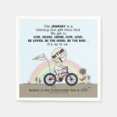 Reis is een cadeau servet (Voorkant)