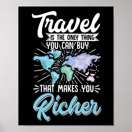 Reis is het enige dat je kunt kopen dat maakt poster (Voorkant)
